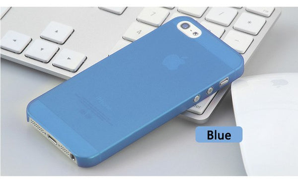 0.3mm Ultra Thin Slim Matte frost Translucent Case For iPhone