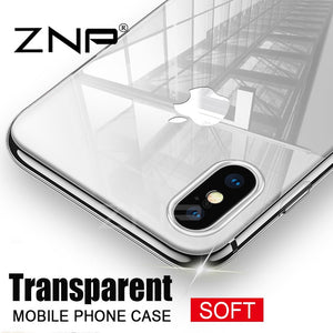 Ultra Thin Soft transparent Case For Apple iPhone