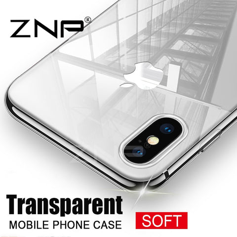 Ultra Thin Soft transparent Case For Apple iPhone