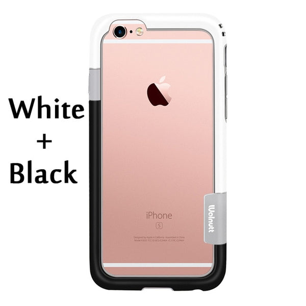 6 Colors Walnutt Soft Cover Side Protection for iPhone