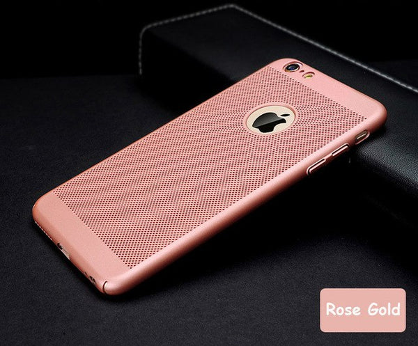 Heat Dissipation Phone Cases For iPhone Hard Back PC Protect Cover