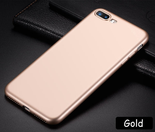 Matte Luxury Back Soft Silicon Case For iPhone Full Cover