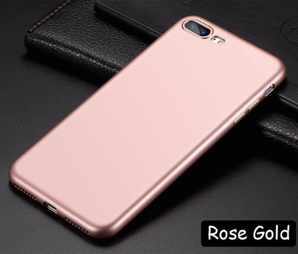 Matte Luxury Back Soft Silicon Case For iPhone Full Cover