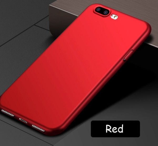 Matte Luxury Back Soft Silicon Case For iPhone Full Cover