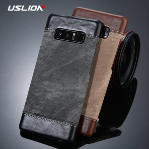 Retro Denim Cloth Grain Skin Phone Case For Samsung