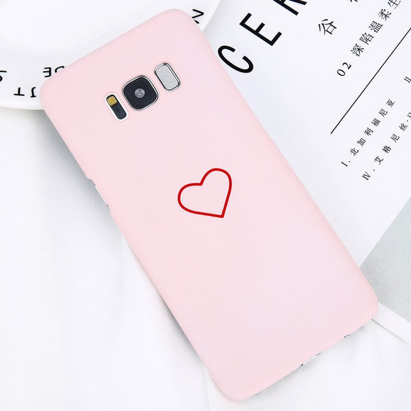 Couples Love Heart Case For Samsung