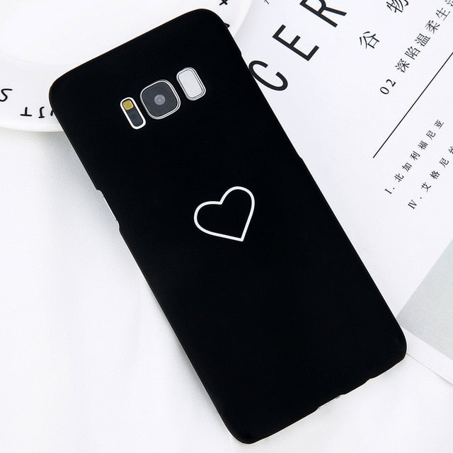 Couples Love Heart Case For Samsung