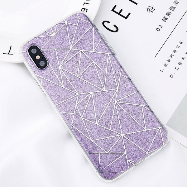 Glitter Bling Powder Phone Case For iPhone