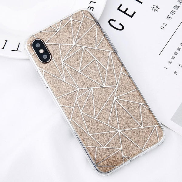 Glitter Bling Powder Phone Case For iPhone