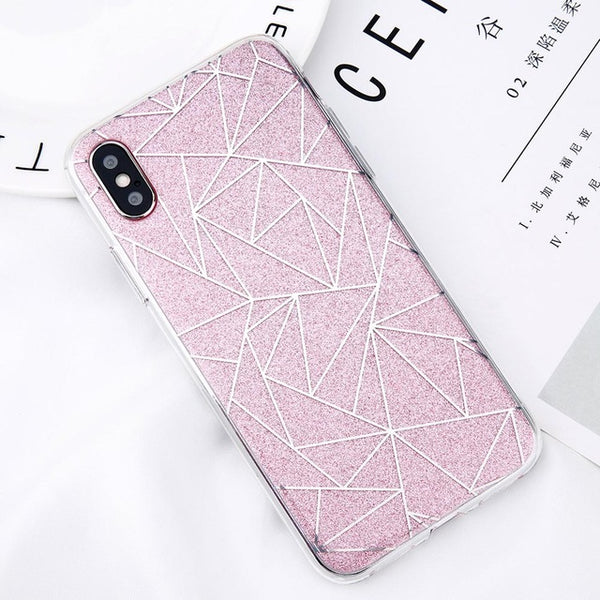 Glitter Bling Powder Phone Case For iPhone