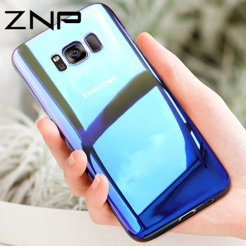 Luxury Gradient Color Protective Phone Cases For Samsung