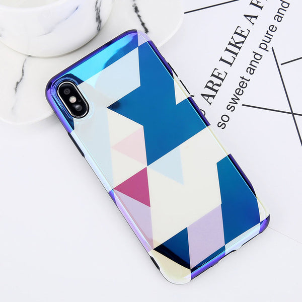 Blu-ray Laser Gradient Case For iPhone