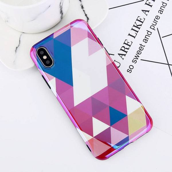 Blu-ray Laser Gradient Case For iPhone