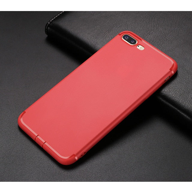 Soft Slim Candy Color Cases for iPhone