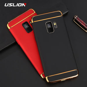 Shockproof Armor Protection Cases 3 in 1 Matte Hard Cover For Samsung