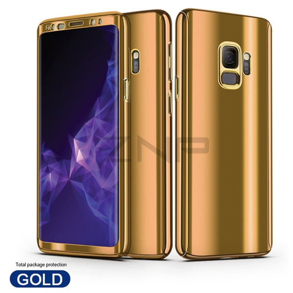 360 Degree Plating Mirror Case For Samsung full cover