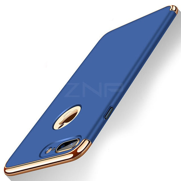 Luxury Plating Scrub Protective case For iPhone