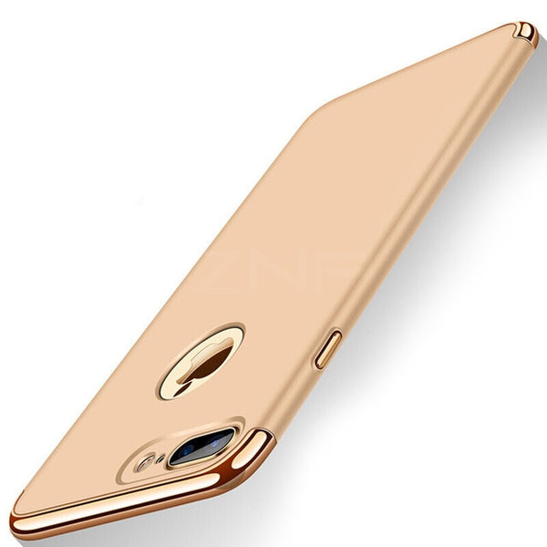 Luxury Plating Scrub Protective case For iPhone