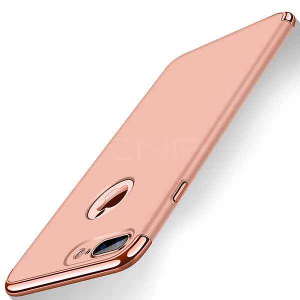 Luxury Plating Scrub Protective case For iPhone