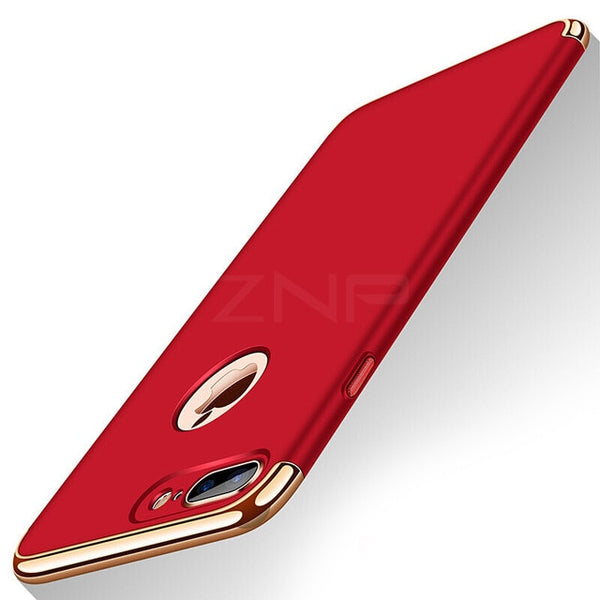 Luxury Plating Scrub Protective case For iPhone