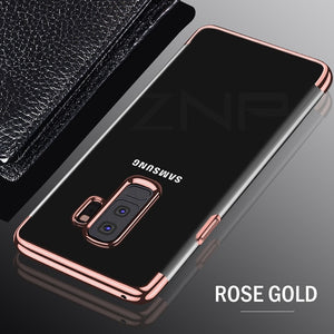 Full Cover Luxury Soft Silicone Phone Cases For Samsung