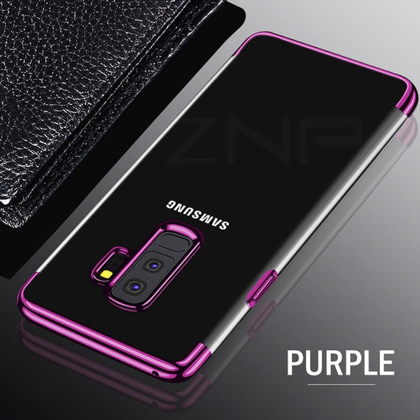 Full Cover Luxury Soft Silicone Phone Cases For Samsung