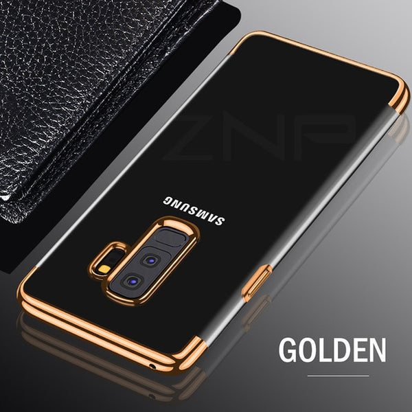 Full Cover Luxury Soft Silicone Phone Cases For Samsung