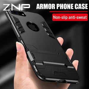 Full Shockproof Armor Phone Case For iPhone