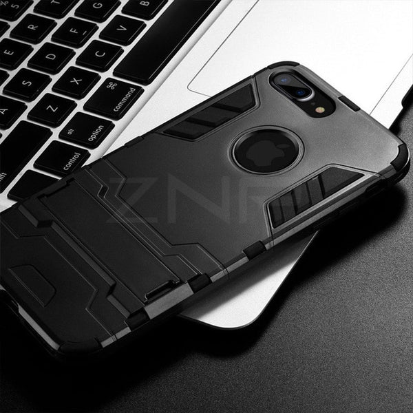 Full Shockproof Armor Phone Case For iPhone