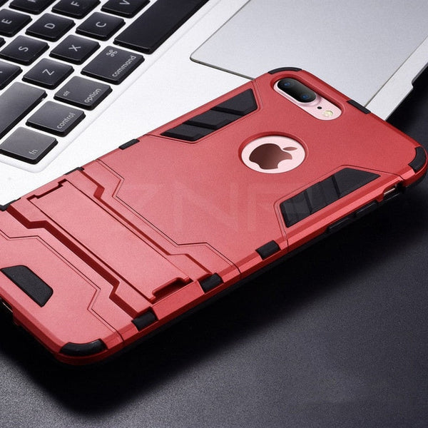 Full Shockproof Armor Phone Case For iPhone