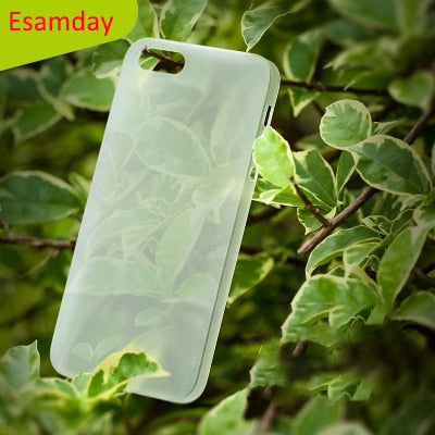 0.3mm Ultra Thin Slim Matte frost Translucent Case For iPhone