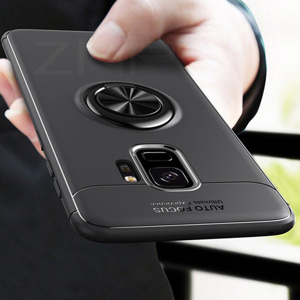 Magnetic Bracket Finger Ring Case For Samsung