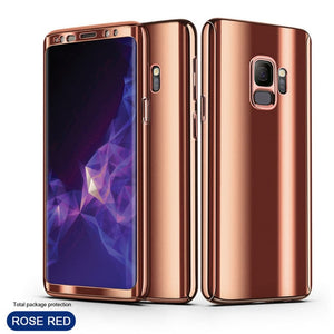 360 Degree Plating Mirror Case For Samsung full cover