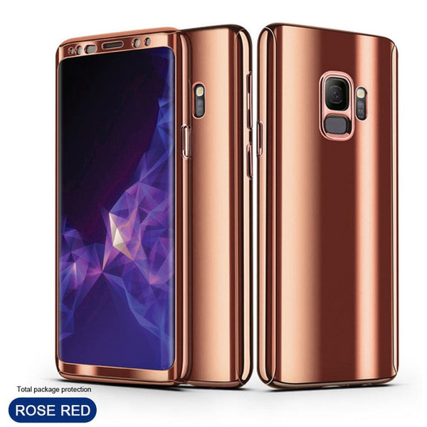 360 Degree Plating Mirror Case For Samsung full cover