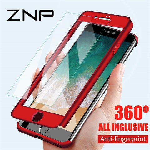 360 Degree Full Shockproof Cover Phone Cases For iPhone