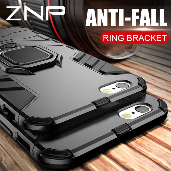 Full Shockproof Armor Phone Case For iPhone