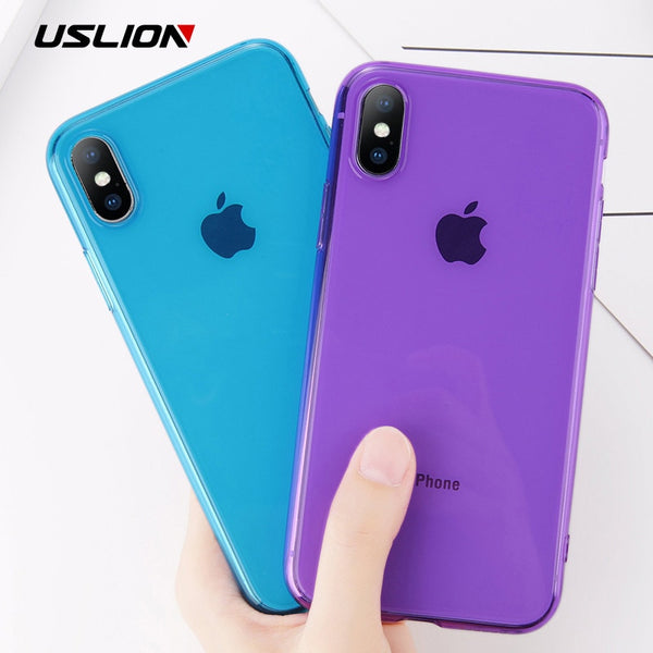 Soft Clear Silicone Case For iPhone