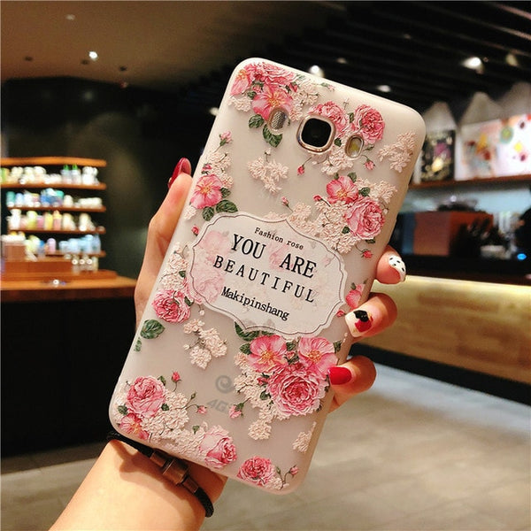 Flower Phone Case For Samsung