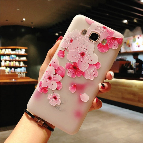 Flower Phone Case For Samsung