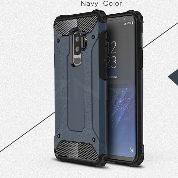 Full Cover Armor Shell Shockproof Protection Phone Case For Samsung