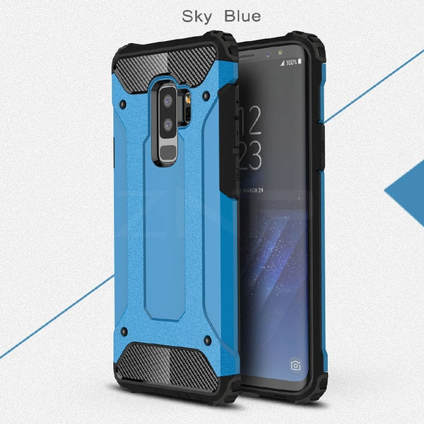 Full Cover Armor Shell Shockproof Protection Phone Case For Samsung