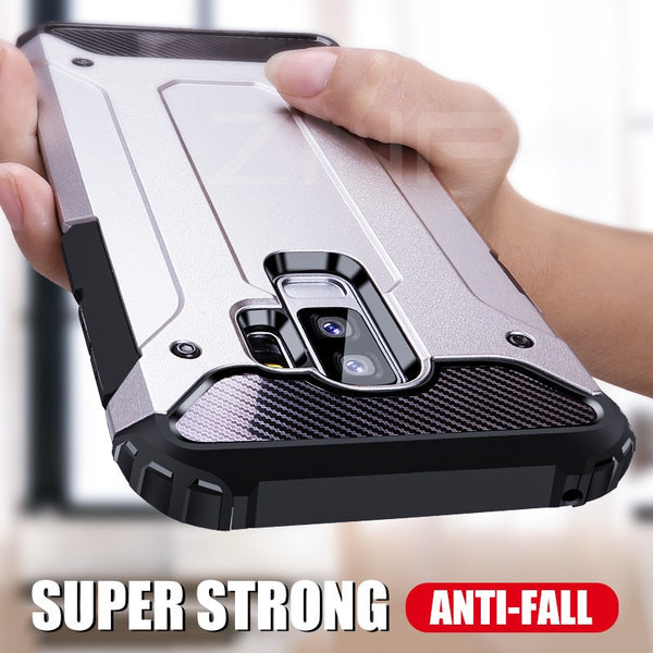 Full Cover Armor Shell Shockproof Protection Phone Case For Samsung