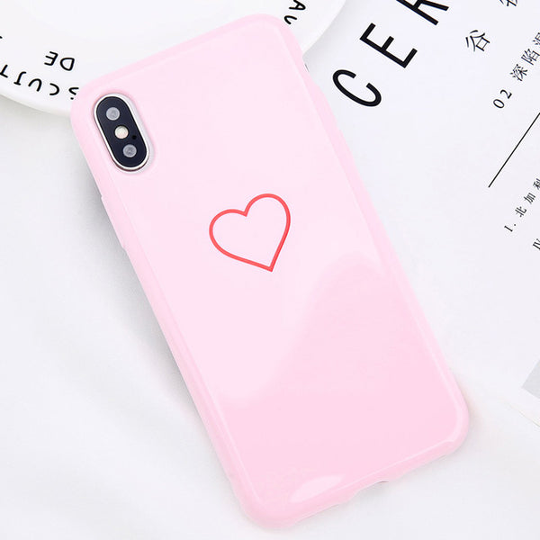 Love Heart Smile Case For iPhone