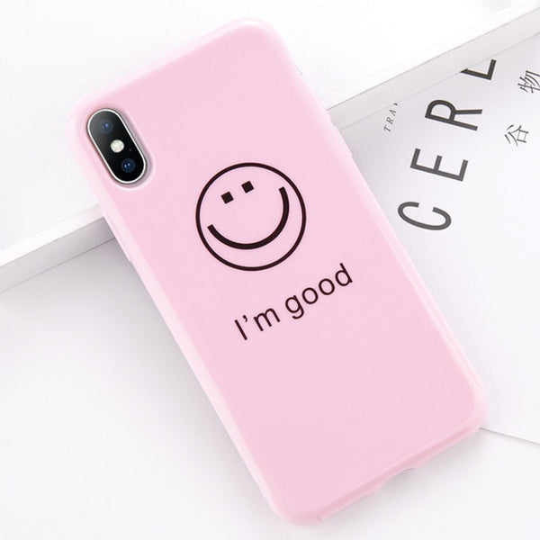 Love Heart Smile Case For iPhone