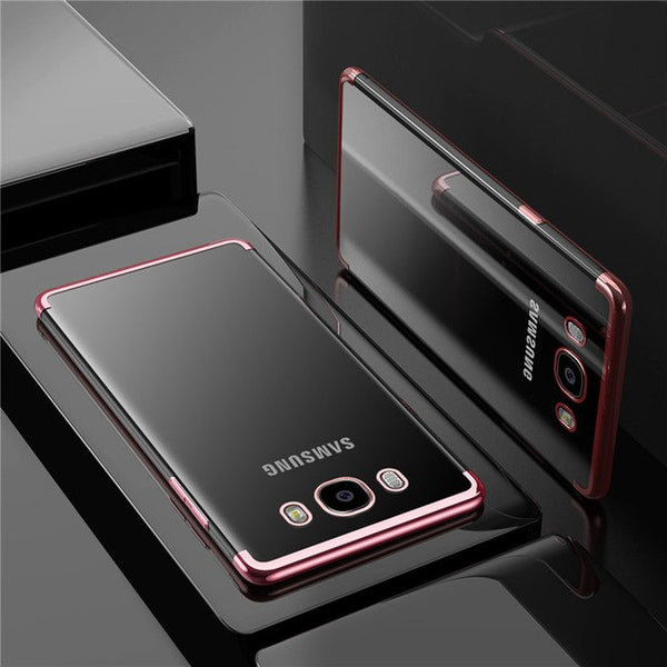 Clear Silicon Case For Samsung