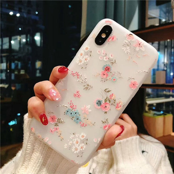 Rose Floral Cases For iPhone