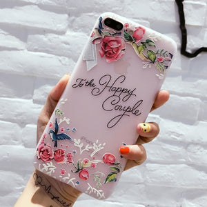 Rose Floral Cases For iPhone