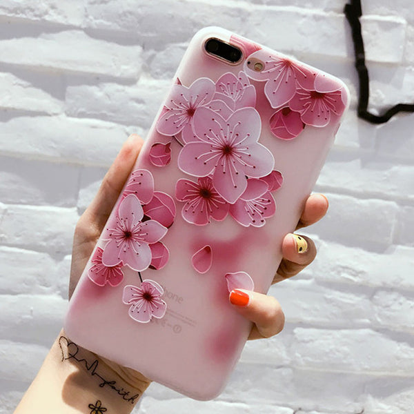 Rose Floral Cases For iPhone