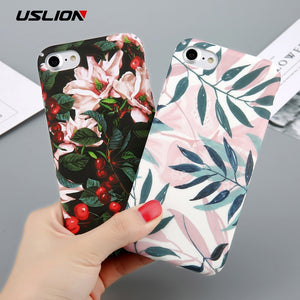 Flower Cherry Tree Hard PC Phone Cases  For iPhone