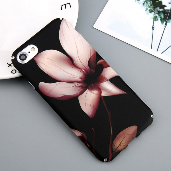 Flower Cherry Tree Hard PC Phone Cases  For iPhone